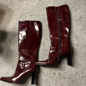 Italian Via Spiga Leather Boots